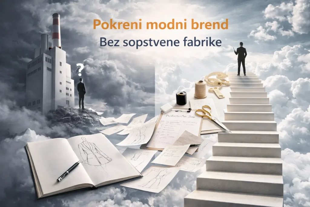pokretanje modnog brenda bez sopstvene proizvodnje