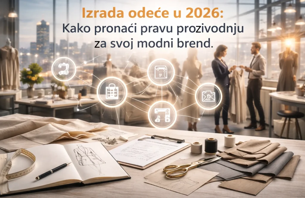 Izrada odeće u 2026: Kako pronaći pravu proizvodnju za svoj modni brend